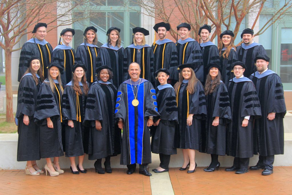 December 2016 Sherman College Graduates with Dr. Edwin Cordero