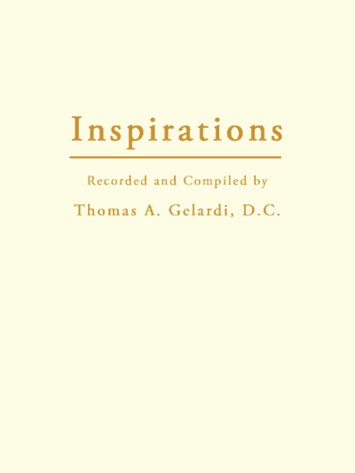 Inspirations book