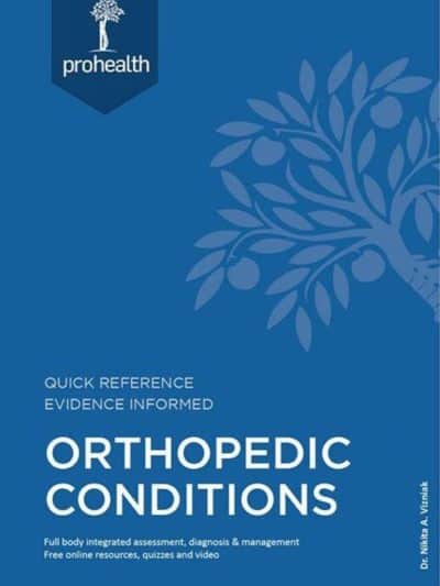 Orthopedic Conditions Manual