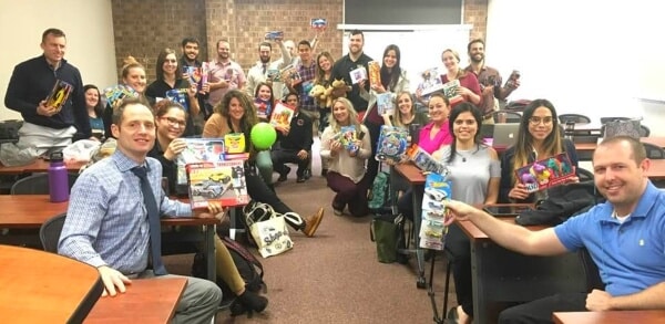 Kappa Chi Collects Toys