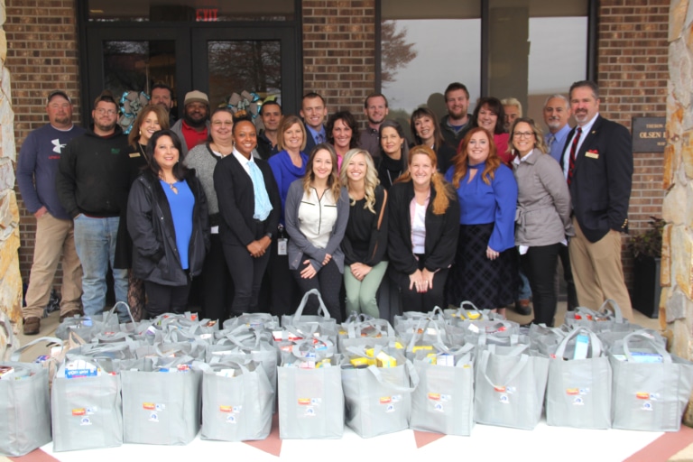 Group of Sherman College Employees