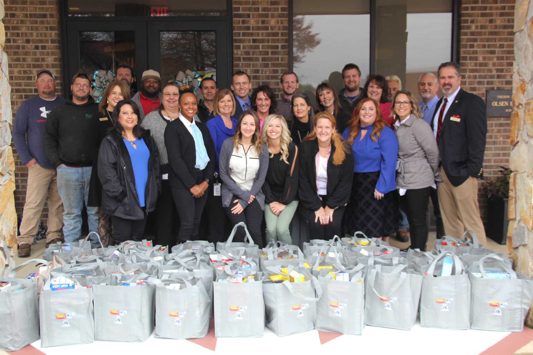 Group of Sherman College Employees