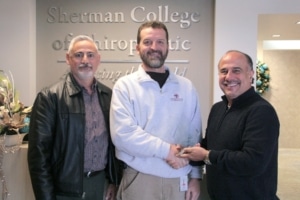 Dr. Cordero with Staff Member of the Year, Allen Duckworth