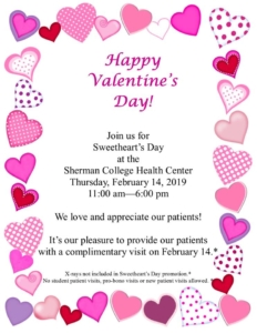 Free Valentine Day's Visit