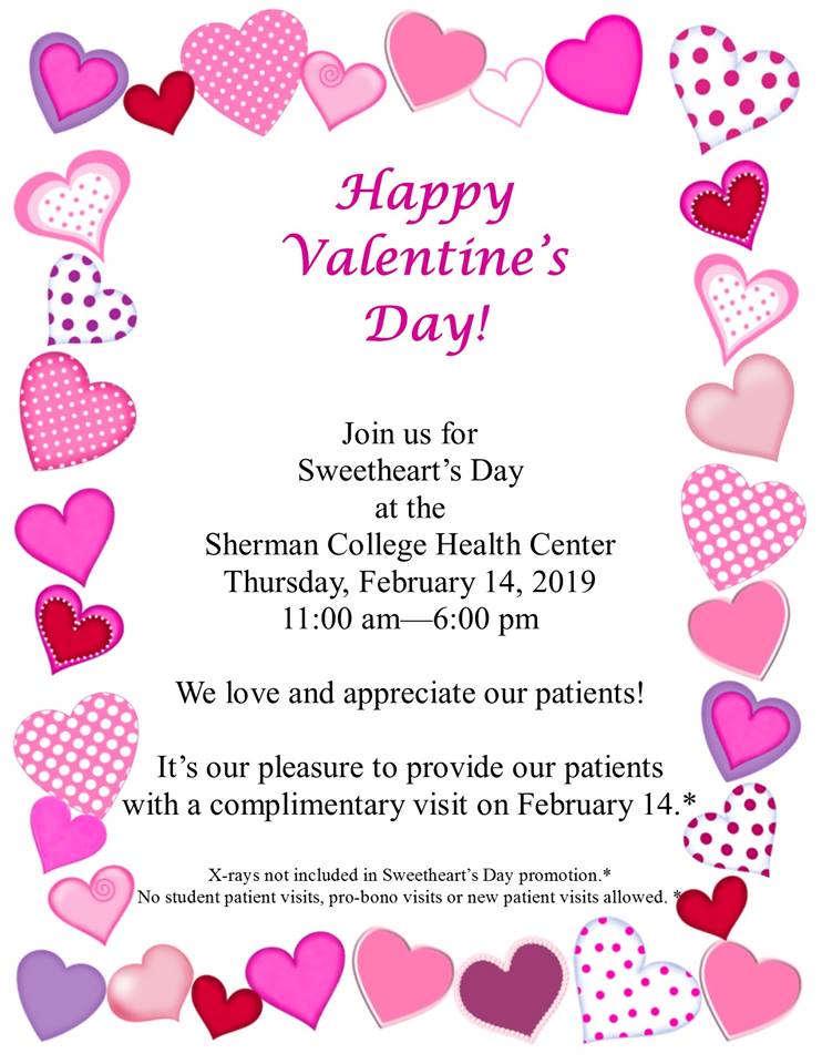 Free Valentine Day's Visit