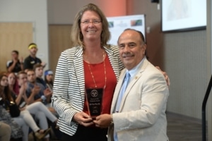 Hunt D.C. honored with Service to the Profession award