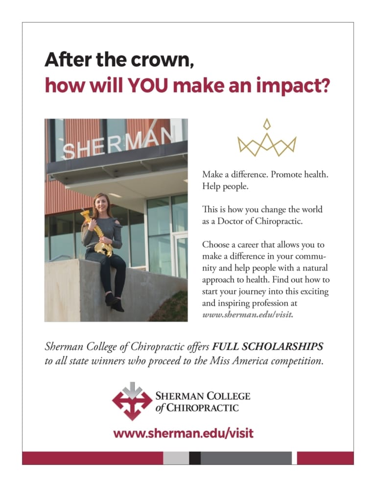Sherman to offer scholarships for Miss America state winners.