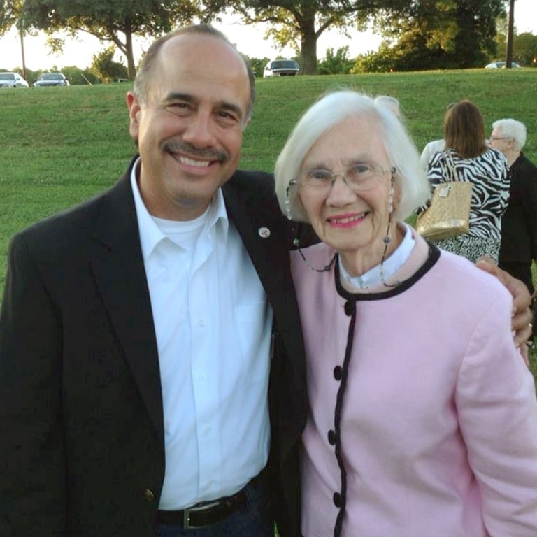 Dr. Codero with Dr. Williams