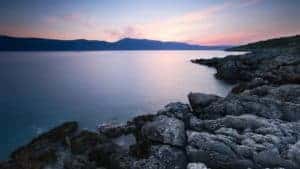 stock image rocky edge