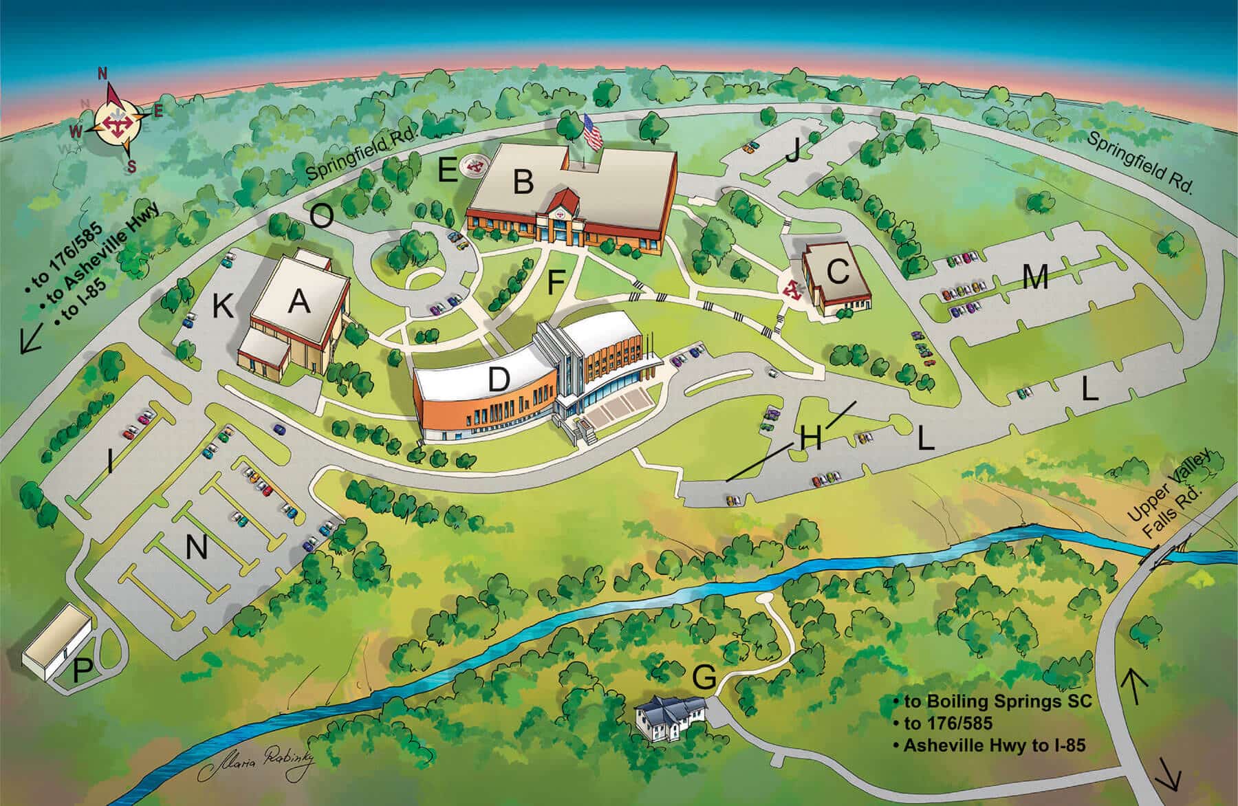 Campus map