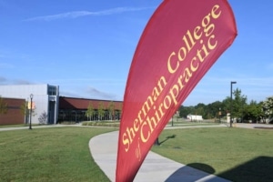 Sherman College of chiropractic banner