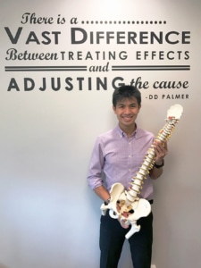 Ashley Liew chiropractor to athletes