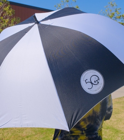 50th-anniversary Golf umbrella