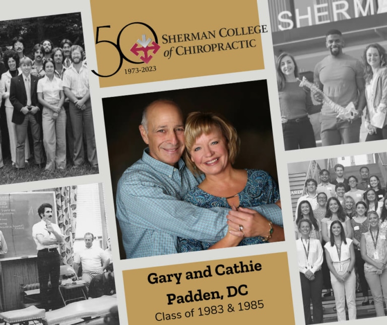 Alumni of the week: Drs. Gary and Cathie Padden, class of '83 and '85.