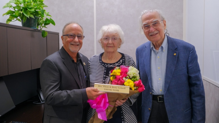 Dr Bourla Unveils the Gelardi Think Tank with Drs. Thom and Betti Gelardi