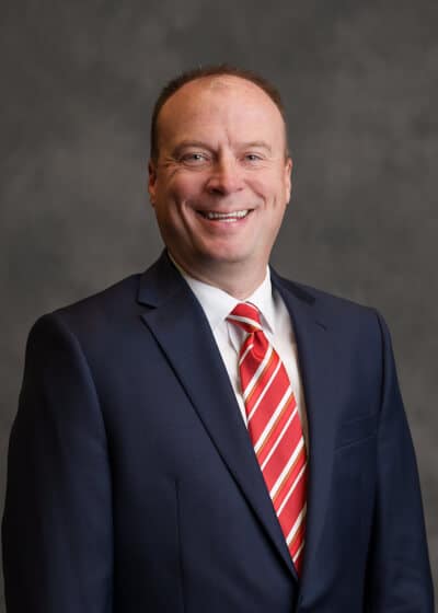 Sherman College of Chiropractic's Vice President for Strategic Enrollment Management, Gabe Hollingsworth