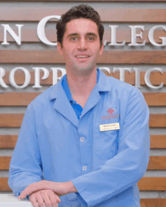 Matthew Danze, June Intern of the Month at Sherman College Chiropractic Center