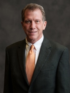 Sherman College of Chiropractic's Vice President for Advancement, Bruce Rosengrant