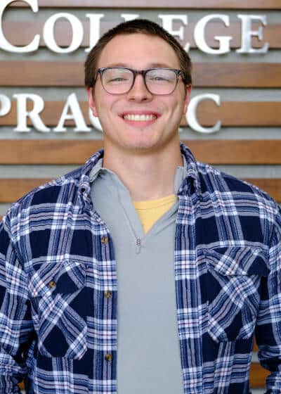 Sherman College student ambassador Zane Jones