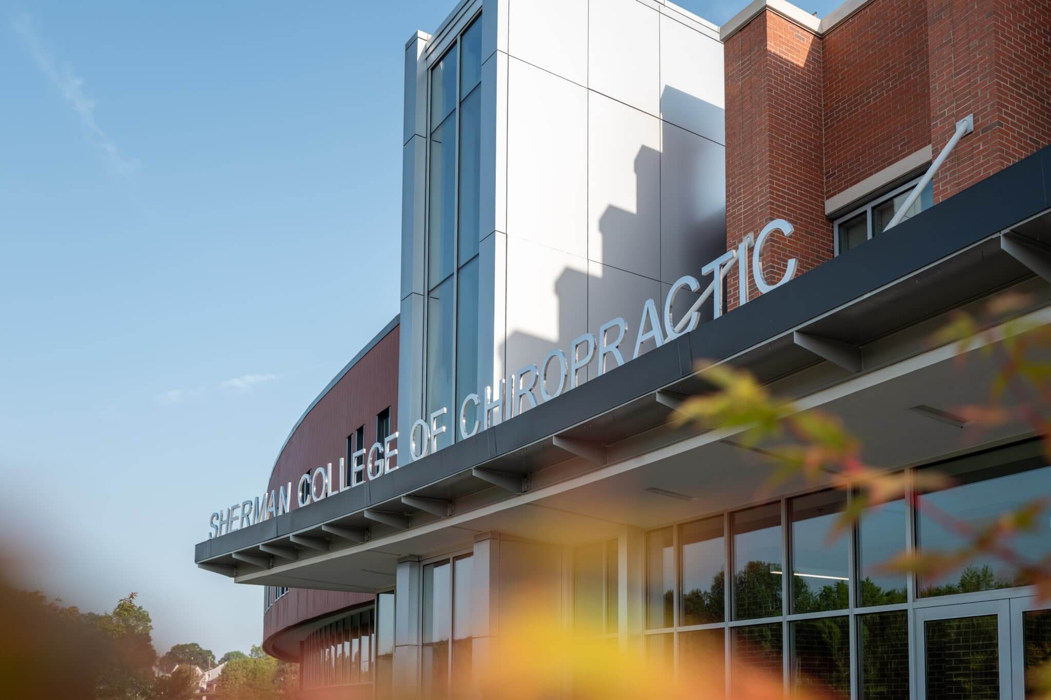 Photo of the Gelardi Student Center upper level entrance
