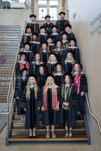 June half of the Forty-Two Graduates that completed their time at Sherman College of Chiropractic