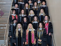 June half of the Forty-Two Graduates that completed their time at Sherman College of Chiropractic