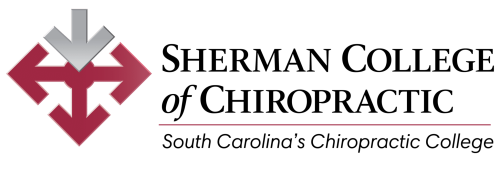 sherman logo with tagline dark